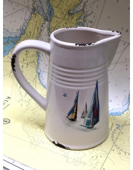 Pitcher with Sailing