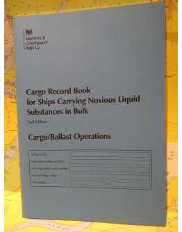 CARGO RECORD BOOK FOR SHIPS CARRYING NOXIOUS LIQUID SUBSTANCES IN BULK