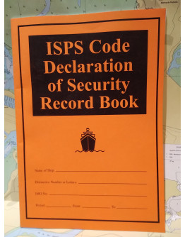 ISPS CODE SECURITY RECORD BOOK