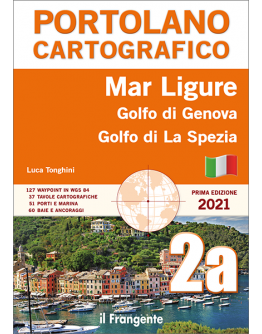 PORTOLANO CARTOGRAFICO 2A - Ligurian Sea - Guld of Genoa , Gulf of La Spezia