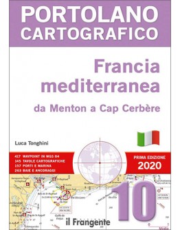 PORTOLANO CARTOGRAFICO 10 - Francia Mediterranea