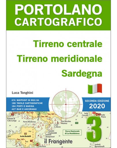 PORTOLANO CARTOGRAFICO 3 - Mar Tirreno dall'Argenario a Punta Pellaro 