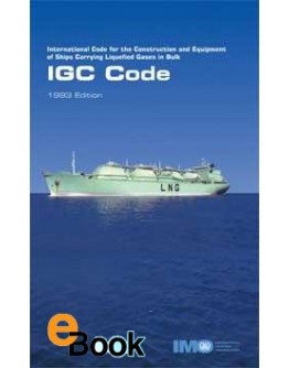 IMO K104E IGC Code - DIGITAL VERSION