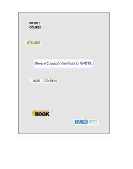 KTC125E -  General Operator's Certificate for GMDSS - DIGITAL EDITION