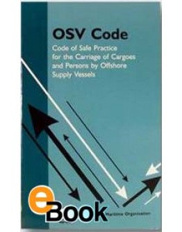 IMO E288E Carriage of Cargo & Persons by OSV - DIGITAL VERSION