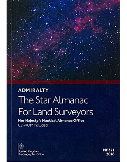 NP321 - The Star Almanac for Land Surveyors