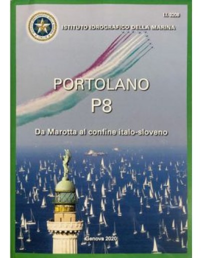I.I.3208 - PORTOLANO Vol. P8 da Marotta al confine Italo-Sloveno
