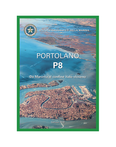 I.I.3208 - PORTOLANO Vol. P8 da Marotta al confine Italo-Sloveno