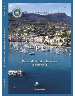 I.I.3201 - PORTOLANO Vol. P1 dal confine italo - francese a Marinella