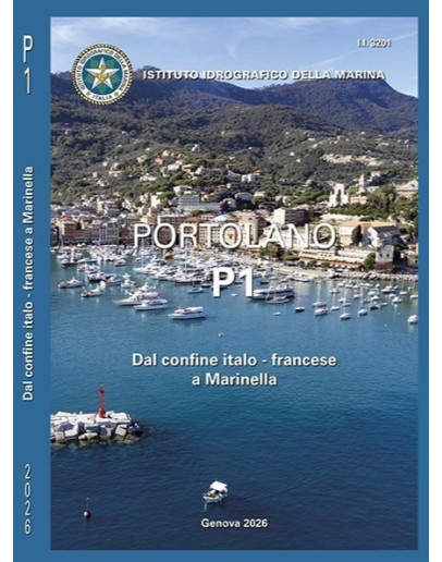 I.I.3201 - PORTOLANO Vol. P1 dal confine italo - francese a Marinella