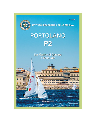 I.I.3202 - PORTOLANO Vol. P2 da Marina di Carrara a Sabaudia e Corsica