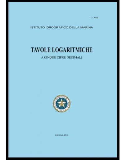 I.I.3025 - TAVOLE LOGARITMICHE