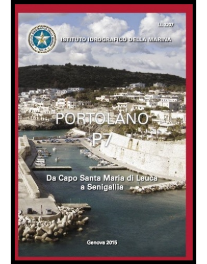 I.I.3207 - PORTOLANO Vol. P7 da Capo S. Maria di Leuca a Senigallia