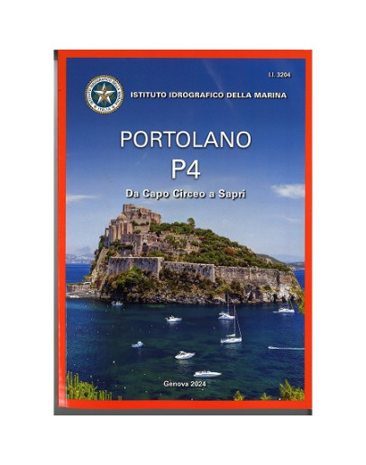 I.I.3204 - PORTOLANO Vol. P4 da Capo Circeo a Sapri