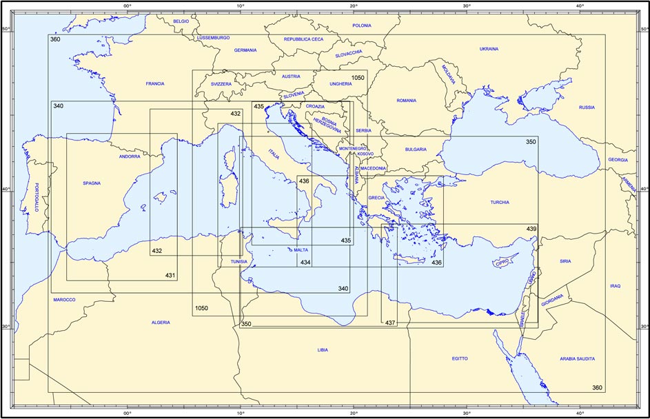 carte nautiche da scaricare